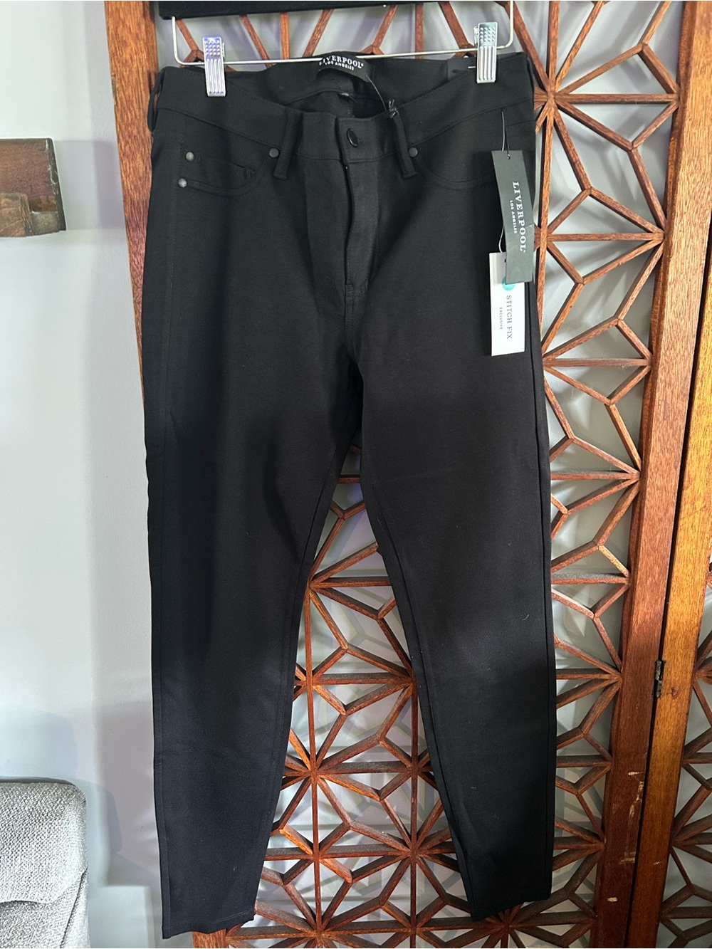 Liverpool Black Slim Jeans